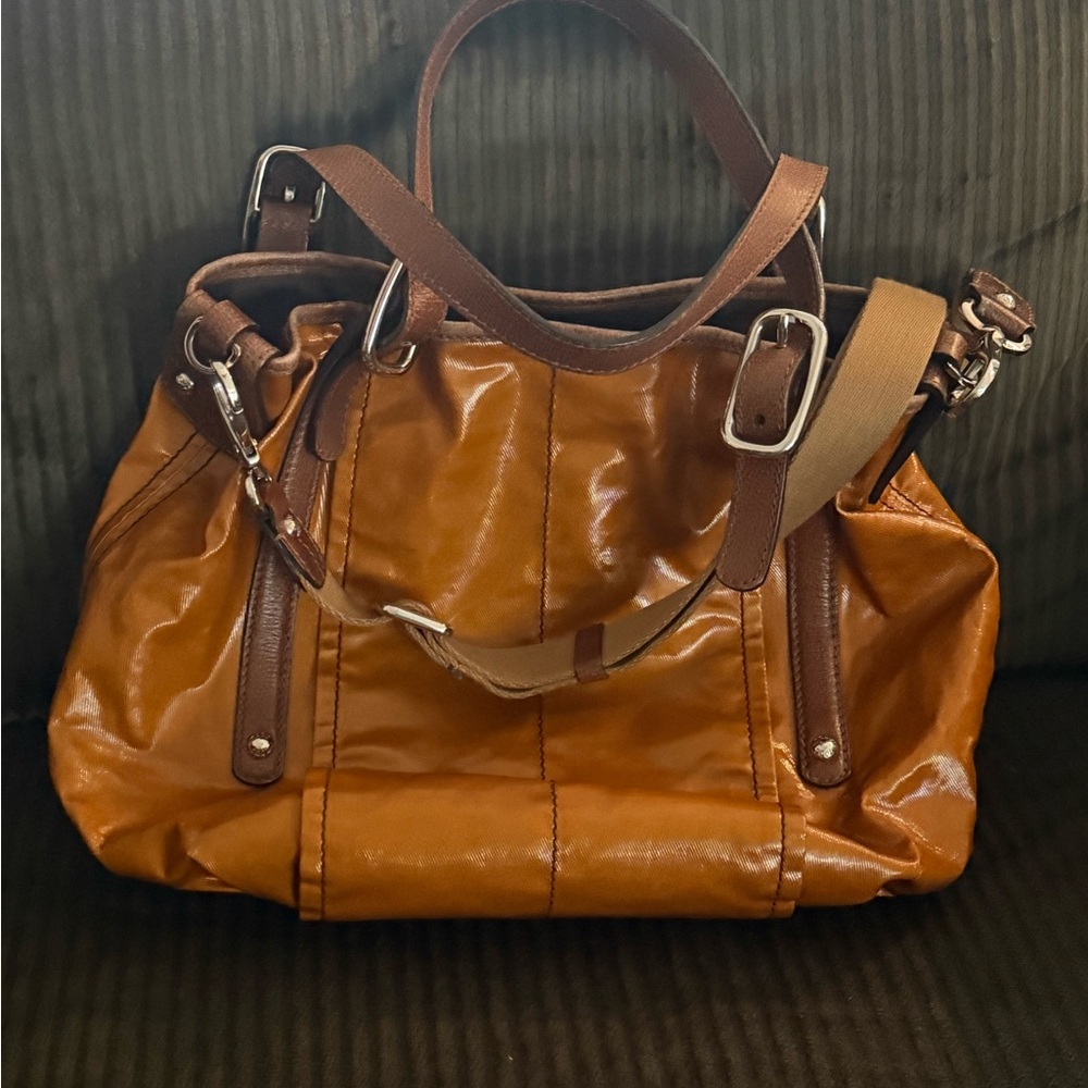 Tod's Coated Canvas Shoulder and Crossbody Bag - Picture 2 of 6
